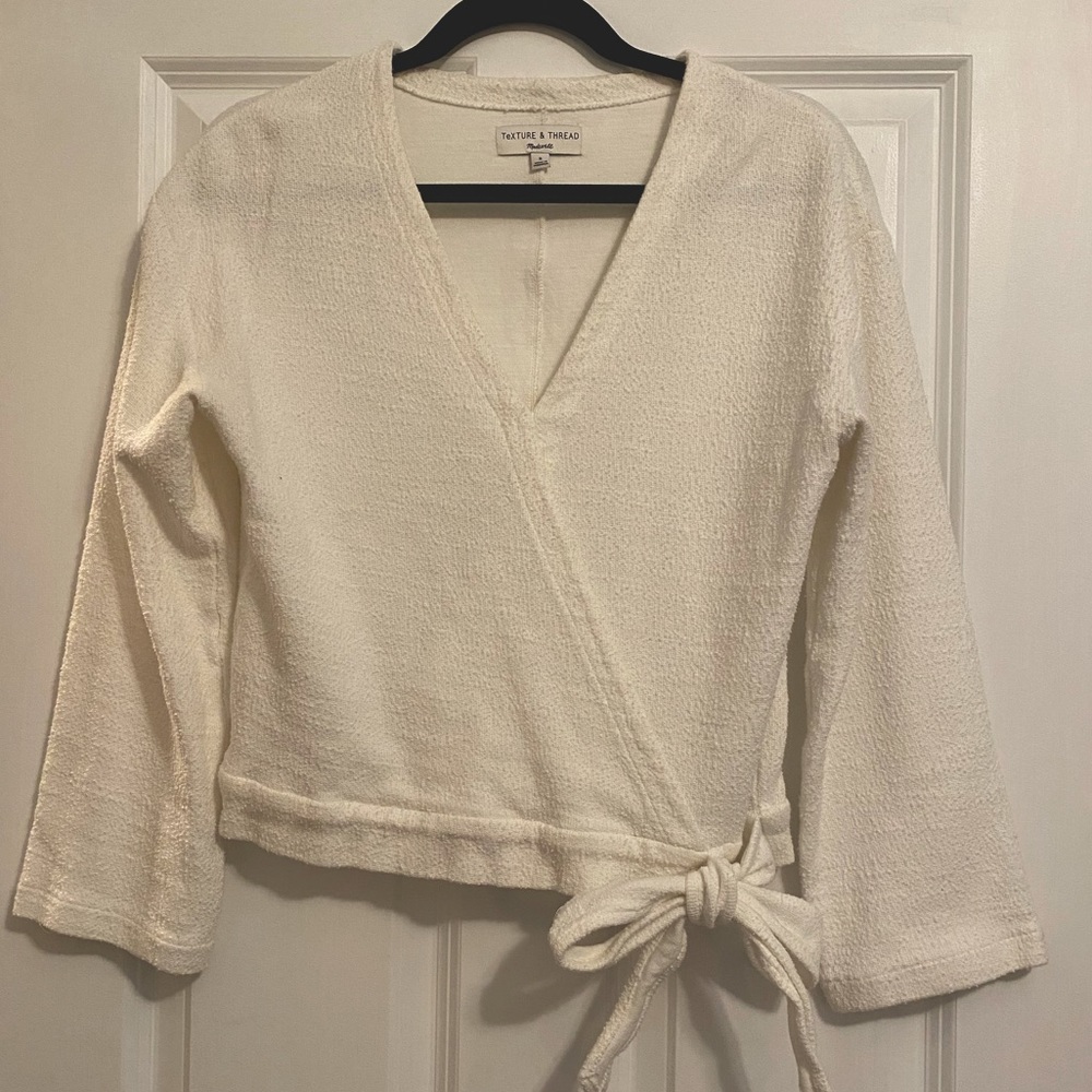 Madewell: TeXTURE & THREAD White Top